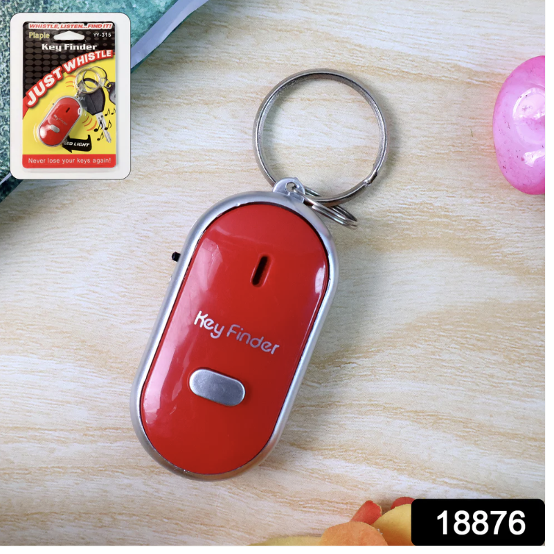 Key Finder with LED Light – Sound-Activated Locator for Keys