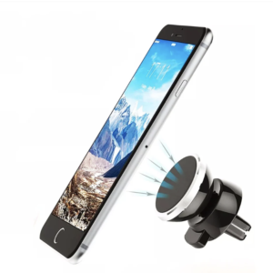 Universal Magnetic Car Mobile Holder – 360° Rotating Strong Grip
