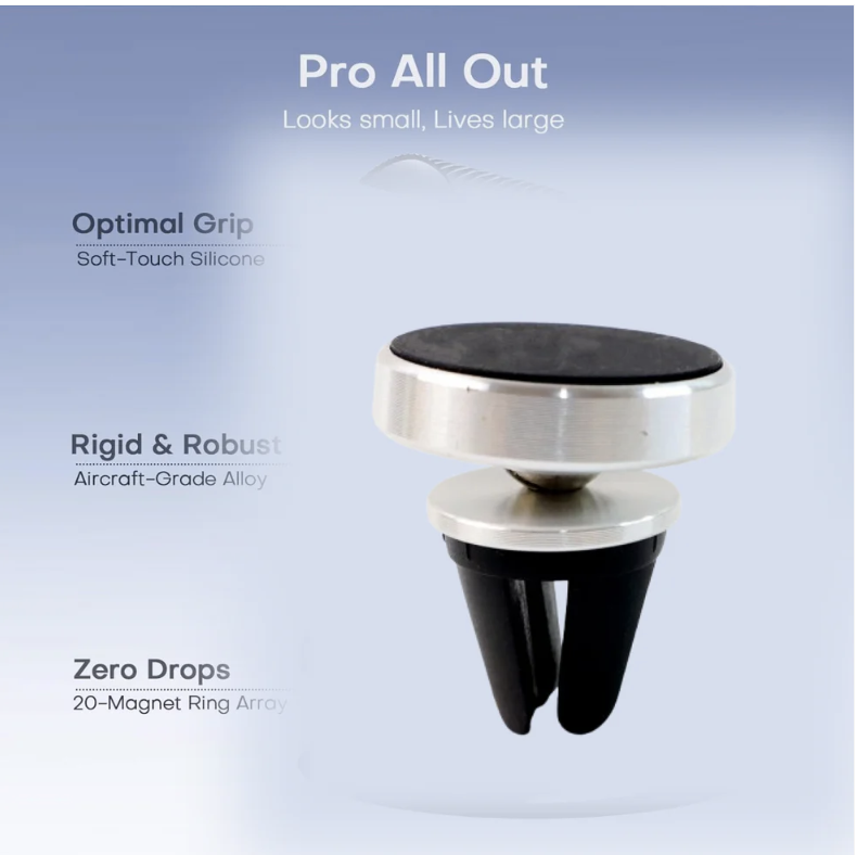 Magnetic Phone Holder Stand – 360° Rotating Secure Grip