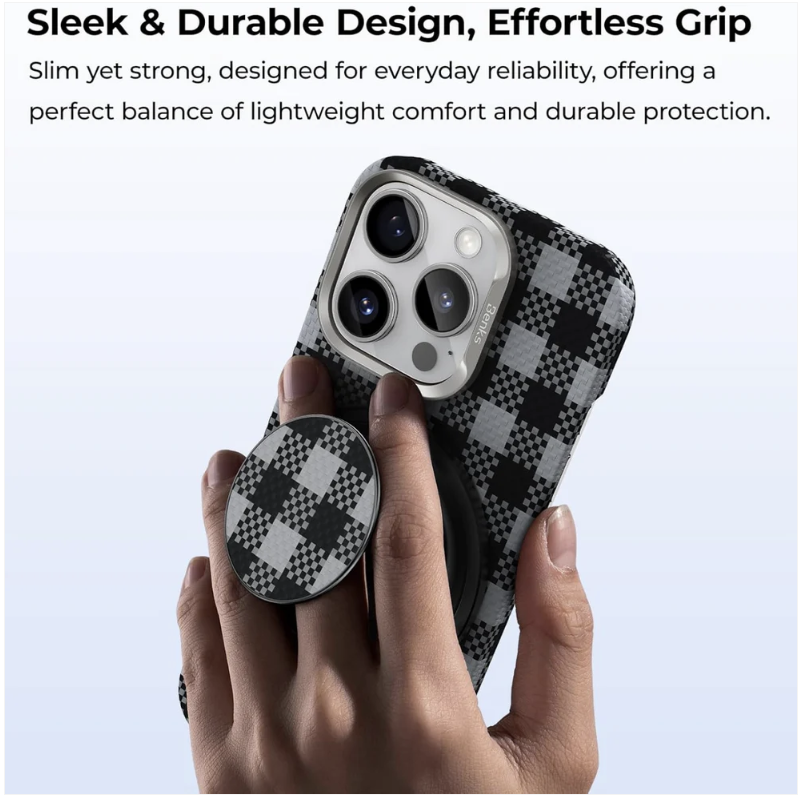 Magnetic Phone Holder Stand – 360° Rotating Secure Grip