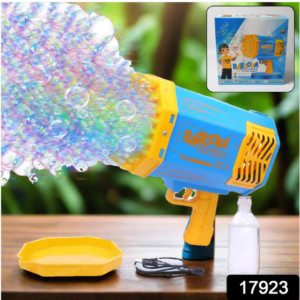Rechargeable Bubble Gun – 69-Hole Powerful Blower for Kids | Dollverse