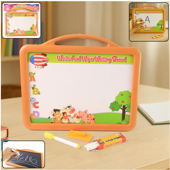 Educational Drawing Board – 2-in-1 Double-Sided Kids Art Set