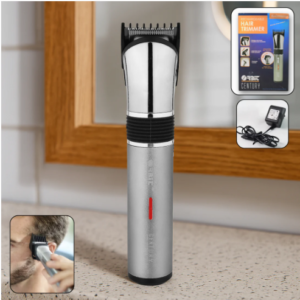Rechargeable Hair Trimmer for Men – Adjustable Comb & Cordless