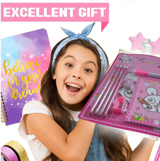 Kids' Stationery Kit – 8 Pc School Supply Set | ScribbleJoy - Image 2
