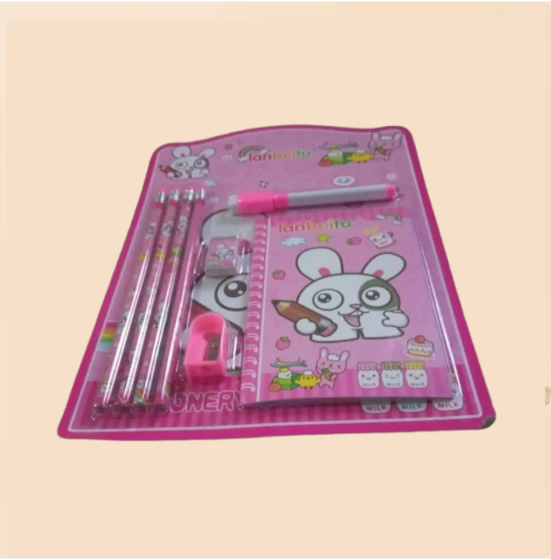 Kids' Stationery Kit – 8 Pc School Supply Set | ScribbleJoy - Image 4