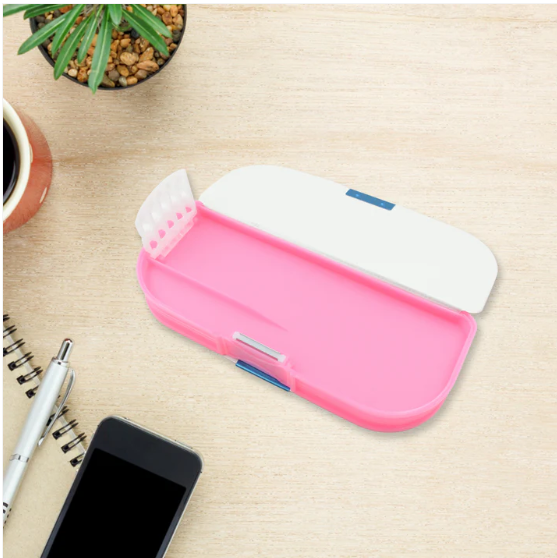 Cartoon Pencil Box – 2-Compartment for Kids | Deskrova - Image 2
