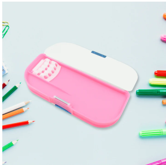 Cartoon Pencil Box – 2-Compartment for Kids | Deskrova - Image 4