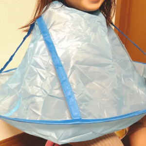 Reusable Hair Cutting Cape – Mess-Free Home & Salon Use
