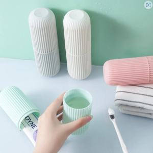 Travel Storage Bottle Set – Capsule Shape Organizer | Organivo