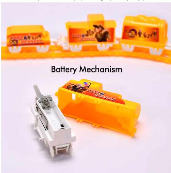 Kids Toy Train Set - Battery Operated High-Speed Play Set | Spark Tots - Image 4