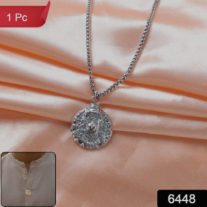 Silver-tone Hanuman Locket Necklace and chain neatly arranged on a flat surface. Close-up of silver-tone Hanuman Locket Necklace pendant with intricate detailing. Hanuman Locket Necklace, a silver-tone pendant with chain, displayed on a clean white background. Top view of the silver-tone Hanuman Locket Necklace, highlighting its craftsmanship. Detailed front view of the Hanuman Locket Necklace, showing Lord Hanuman's face. Silver-tone Hanuman Locket Necklace and chain neatly arranged on a flat surface. Close-up of the silver Hanuman Locket Necklace pendant, emphasizing the antique finish. Silver Hanuman Locket Necklace with chain, ready for wear or gifting. Model wearing the Hanuman Locket Necklace, showcasing its elegant fit and style. Hanuman Locket Necklace – Silver Tone Pendant with Chain | Soul Signs