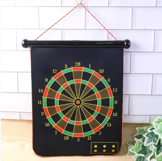Magnetic Dart Board – Double-Sided Foldable Game Set