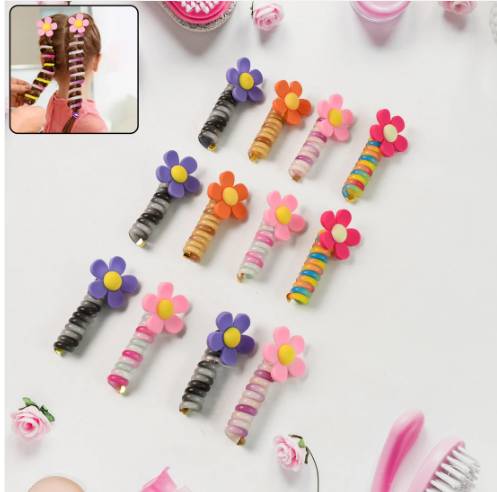 Telephone Wire Hairbands for Kids – Colourful & Gentle | Calm & Curl