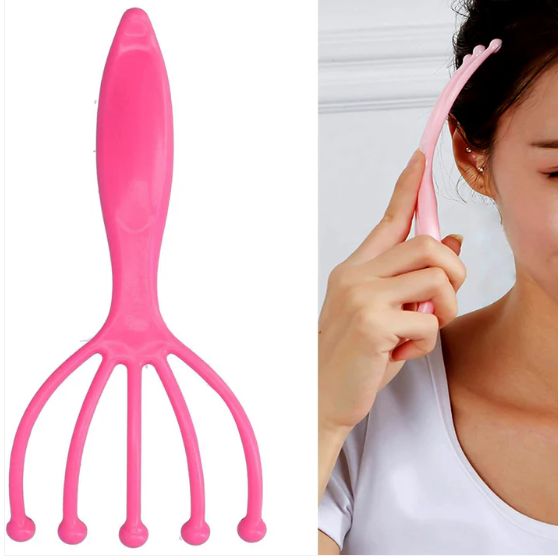 Handheld Scalp Massager – Relaxing Metal Balls | AuriGlam