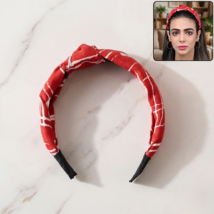 Printed Knot Hairband – Stylish & Comfortable for Women