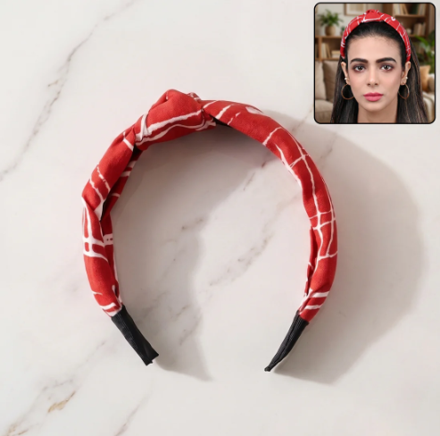 Printed Knot Hairband – Stylish & Comfortable for Women
