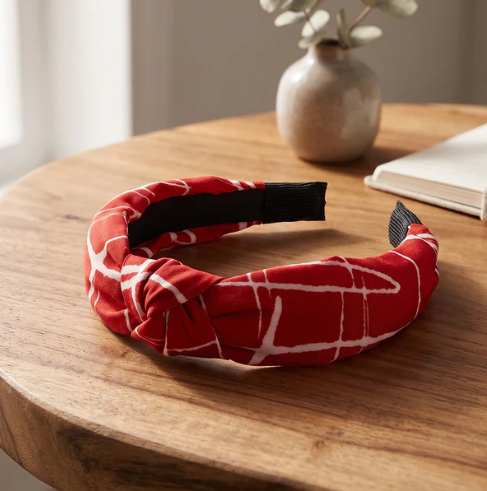 Printed Knot Hairband – Stylish & Comfortable for Women