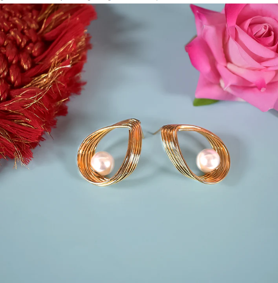 Earring Set – Versatile Styles & Lightweight for Women | HV - Image 2