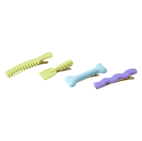 Alligator Hair Clips Set – Cute & Strong Grip Styling Pins (4 Pc)