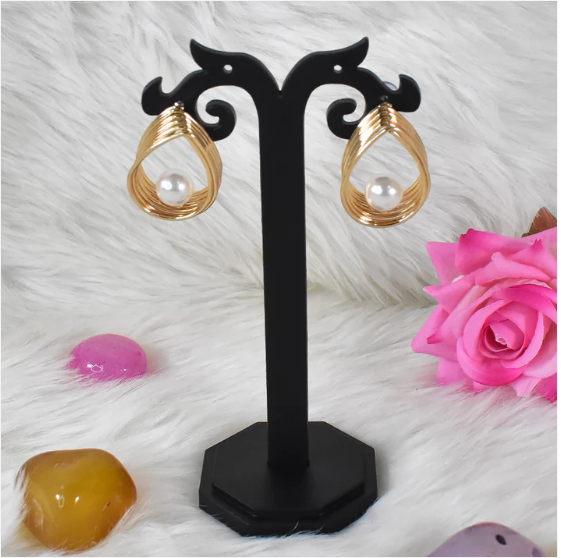 Earring Set – Versatile Styles & Lightweight for Women | HV - Image 3