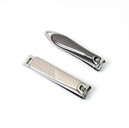 Folding Nail Clippers – Stainless Steel with File | Velvet Wellness