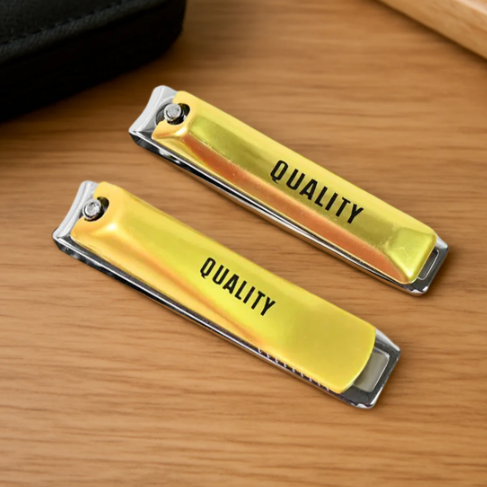 Folding Nail Clippers – Portable Stainless Steel with File | AuriGlam