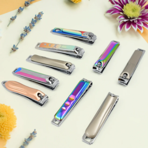 Folding Nail Clippers – Portable Stainless Steel with File | AuriGlam