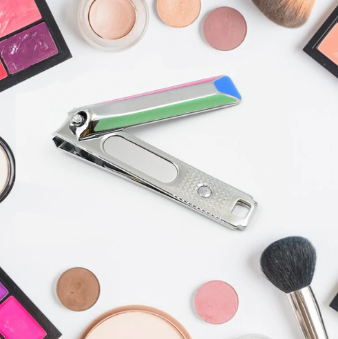 Folding Nail Clippers – Portable Stainless Steel with File | AuriGlam