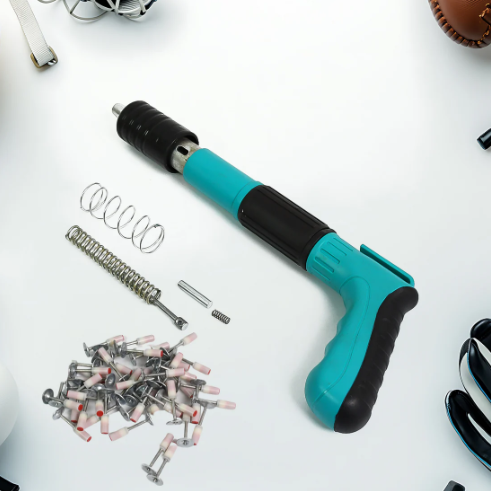 Manual Steel Nail Gun – Portable Wall Fastener | BoltForce