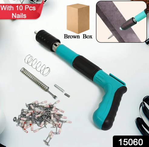 Manual Steel Nail Gun – Portable Wall Fastener | BoltForce