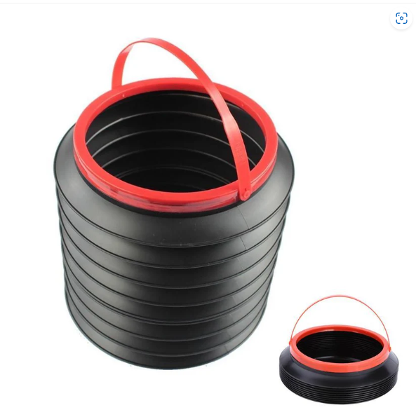 Foldable Car Trash Can – 4L Space-Saving Organiser | Velvet Wheels
