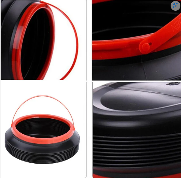 Foldable Car Trash Can – 4L Space-Saving Organiser | Velvet Wheels