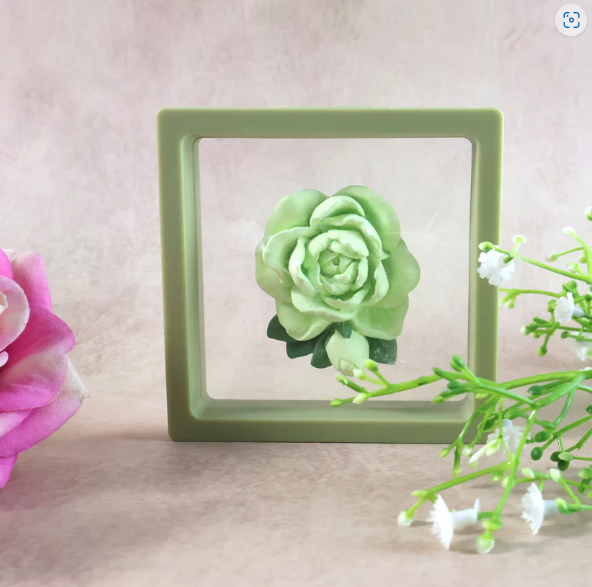 Rose Flower Car Air Freshener Clip – Stylish Floral Scent