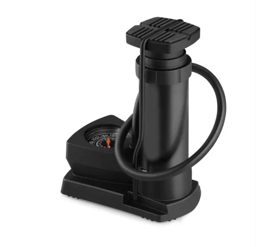 Mini Foot Pump – Portable Tire Inflator with Gauge | Velvet Wheels