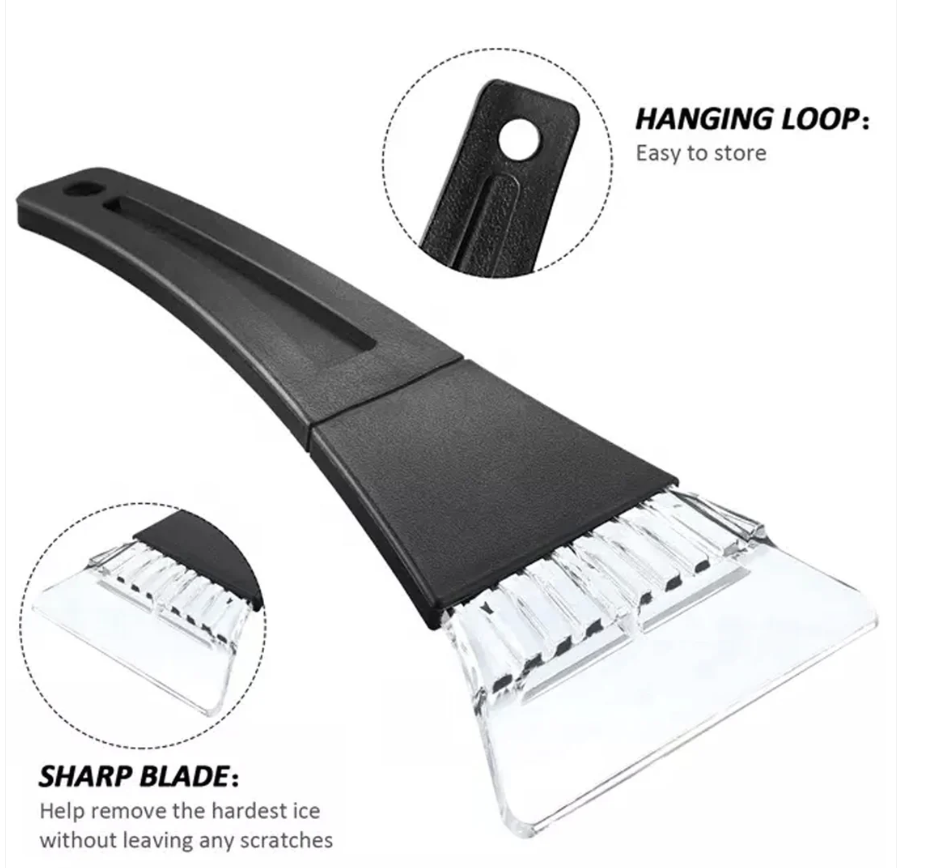 Car Ice Scraper – Durable Windshield Frost Remover | Velvet Wheels