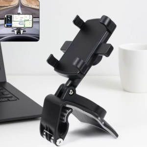 Universal Mobile Phone Holder – Secure Clip with 360° Rotation