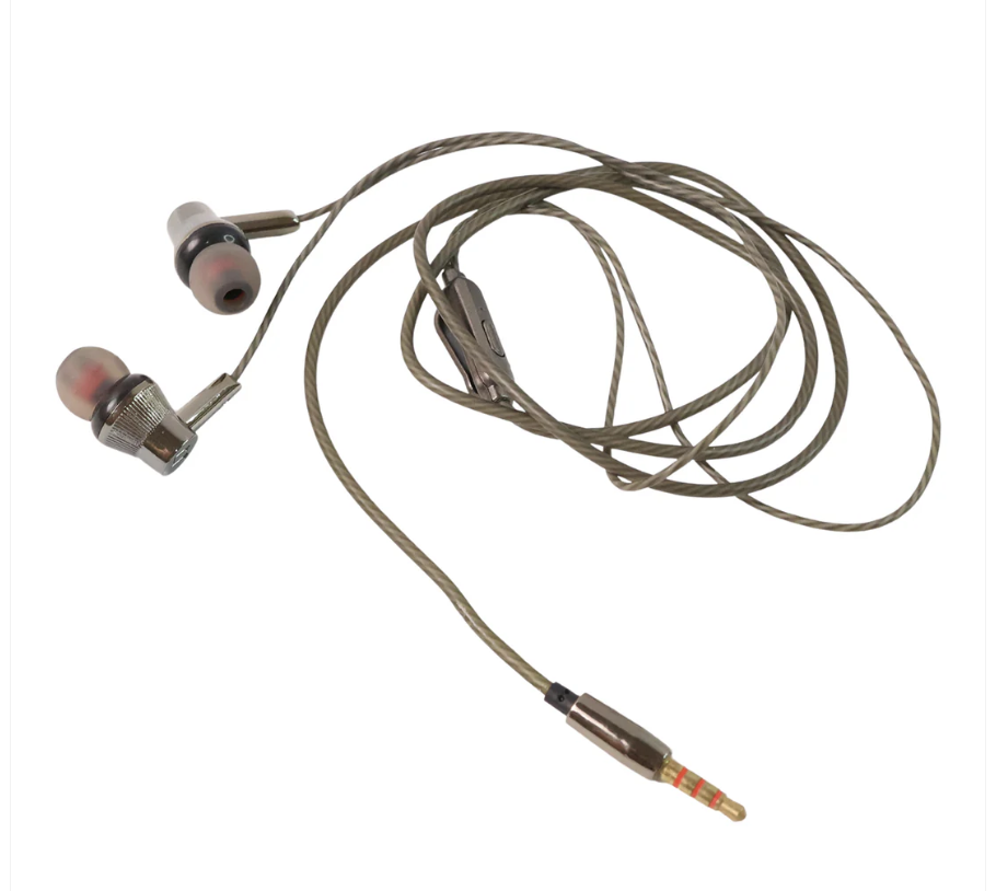 Wired Earphones with Mic – Clear Sound & Deep Bass Experience