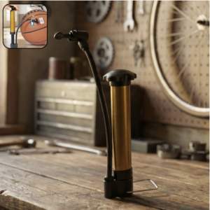 Mini Hand Air Pump – Portable Metal Ball Inflator | FitFuzion