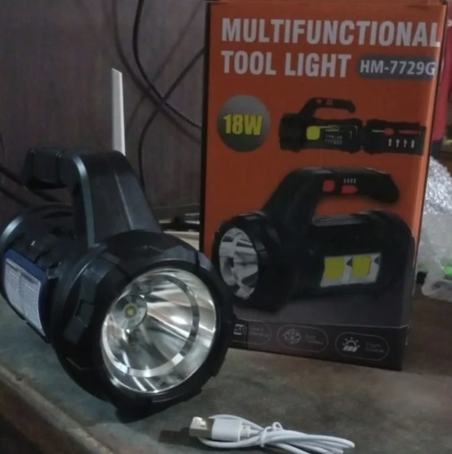 SOS Light with Toolbox – Multi-functional & 18W Torch | ToolMate Pro