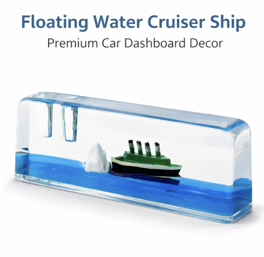 Floating Cruiser Ship Decor – Unsinkable Stress Relief Toy | Styleva