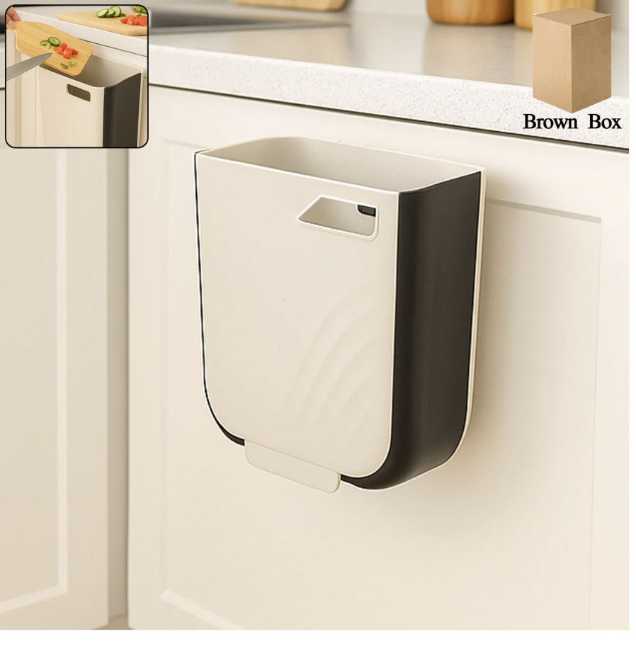 Hanging Trash Can – Collapsible & Portable | Velvet Wheels