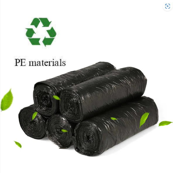Large Black Garbage Bags – Heavy-Duty 30x50 Inch | Velvet Wipe