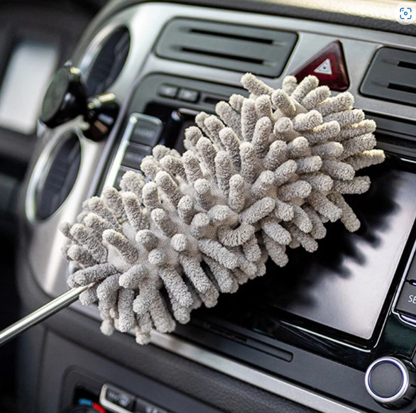 Extendable Microfiber Duster – For Fan & High Ceiling Cleaning | Velvet Wipe