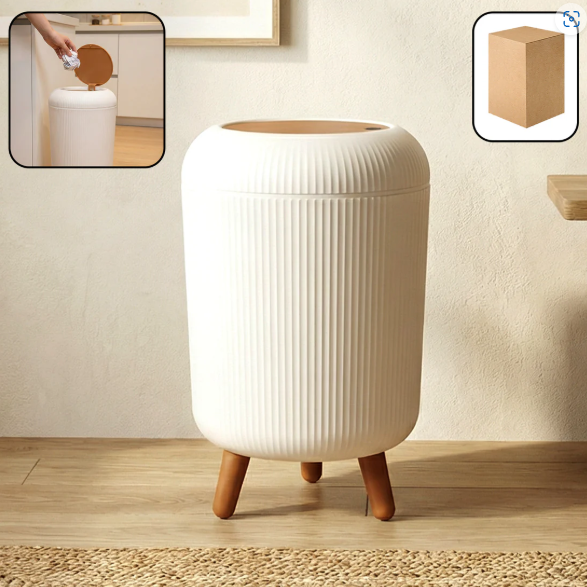 Mini Dustbin with Lid – Stylish Space-Saving Waste Bin
