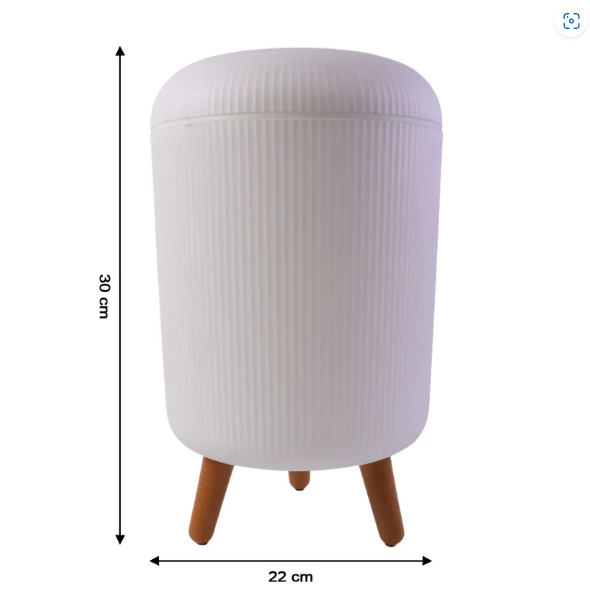 Mini Dustbin with Lid – Stylish Space-Saving Waste Bin