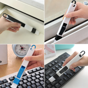 Window Slot Cleaning Brush – 2-in-1 Tool for Narrow Gaps | WipeTech
