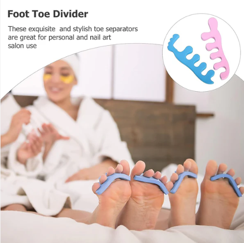Toe Separators Sponge – Comfort & Alignment Pair | Velvet Wellness