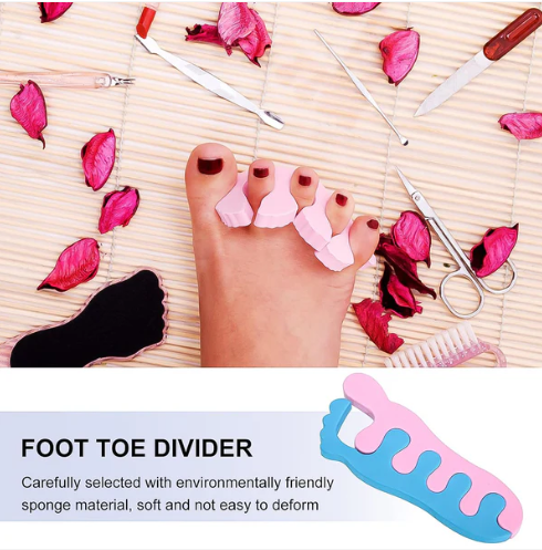 Toe Separators Sponge – Comfort & Alignment Pair | Velvet Wellness