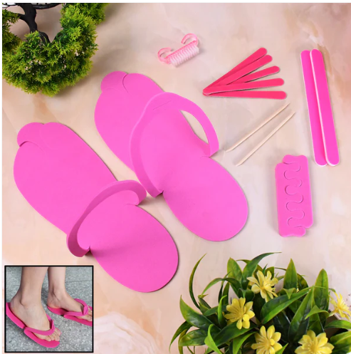 Professional Pedicure Kit – 13 Pc Foot Care Set | Velvet Wipe