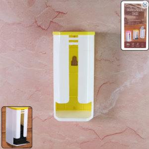 Wall-Mounted Bag Dispenser – Kitchen Plastic Bag Organizer Box